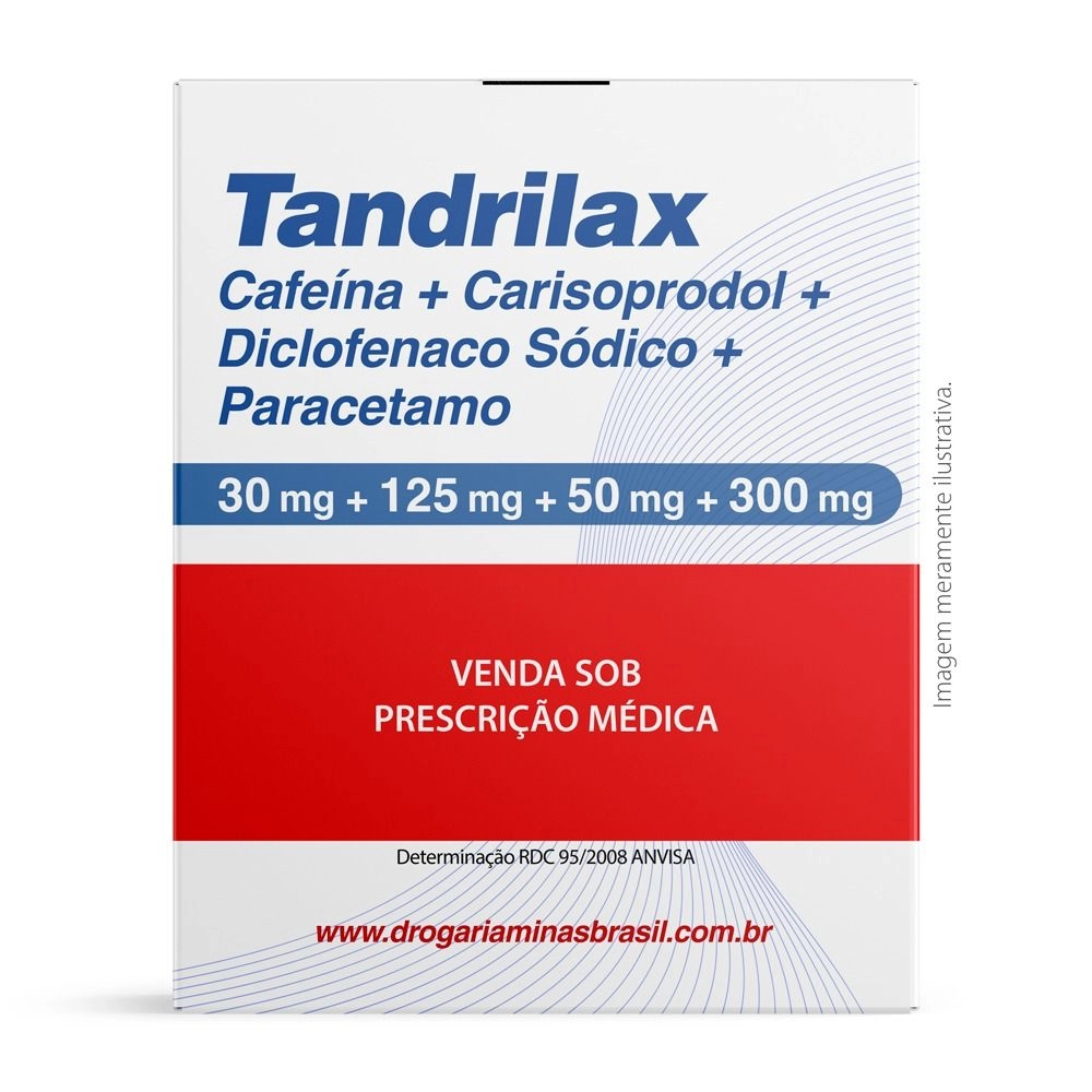 Tandrilax Com 30 Comprimidos