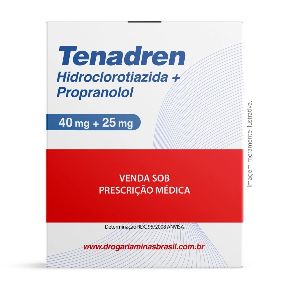 Tenadren 40 Mg + 25 Mg C/ 30 Comprimidos