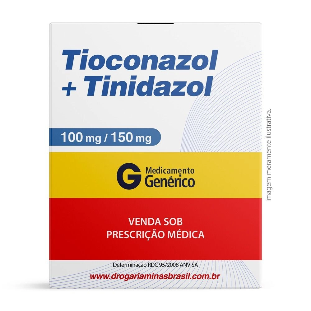 Tioconazol+Tinidazol Creme Vaginal 35G Genérico Ems