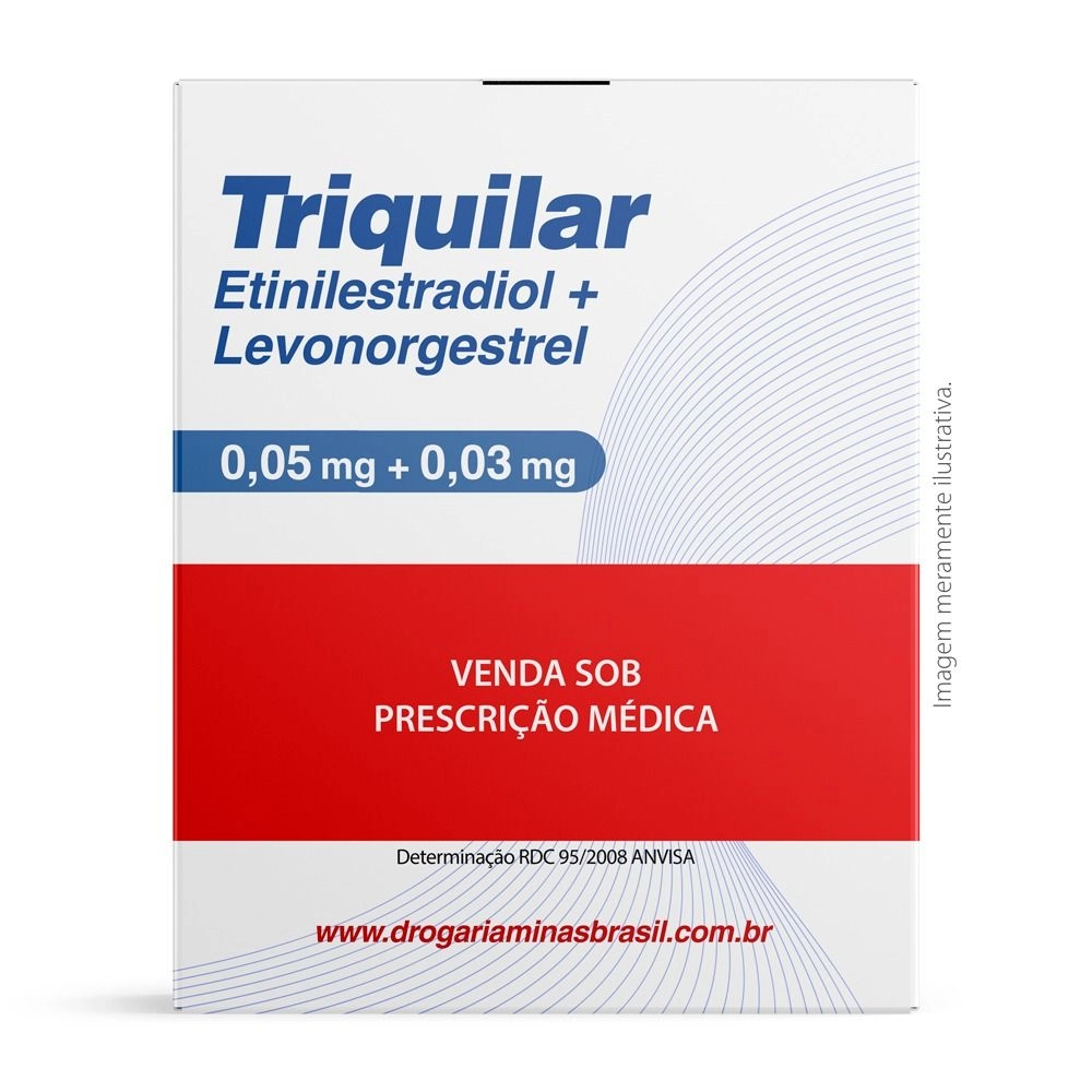Triquilar C/ 21 Drágeas Uso Adulto