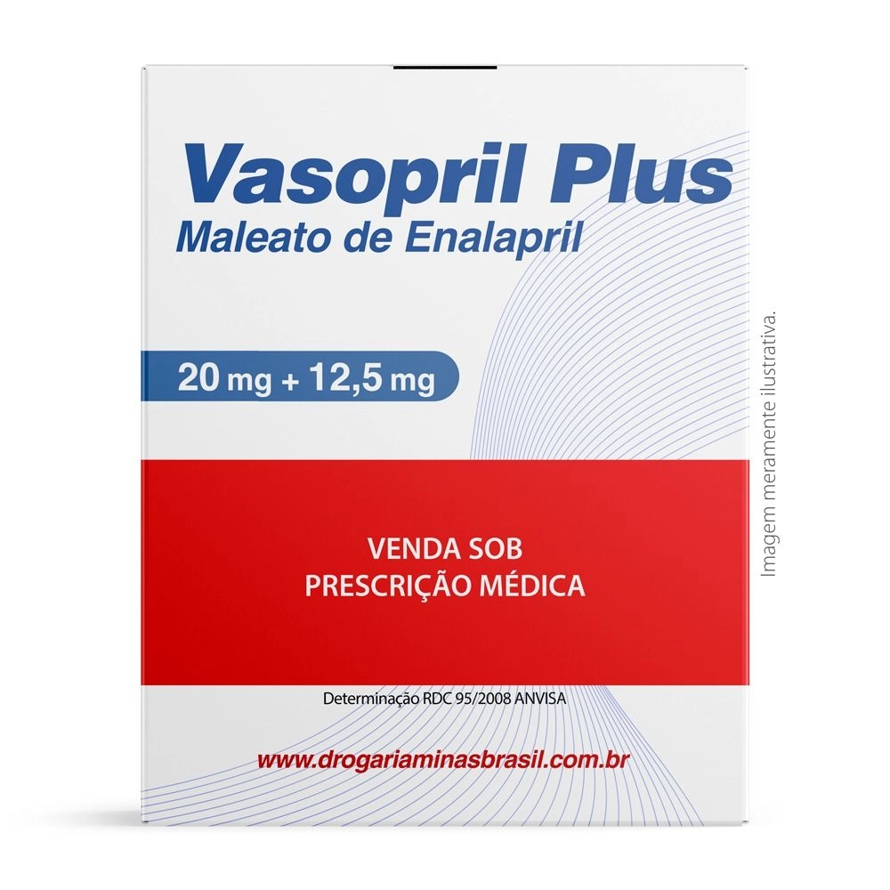 Vasopril Plus 20/12,5Mg C/60 Comprimidos