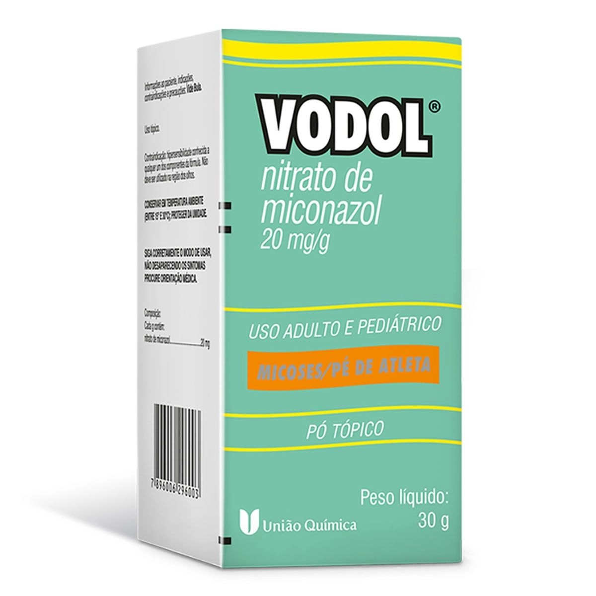 Vodol 20Mg/G Pó Tópico C/ 30 G