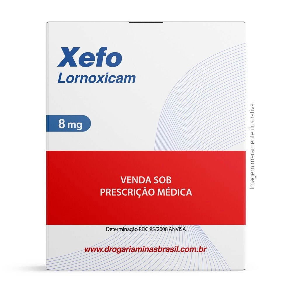 Xefo 8mg 20 Comprimidos