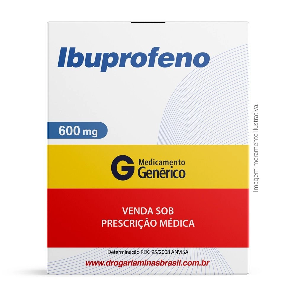 Ibuprofeno 600Mg Com 20 Comprimidos Genérico Prati Donaduzzi