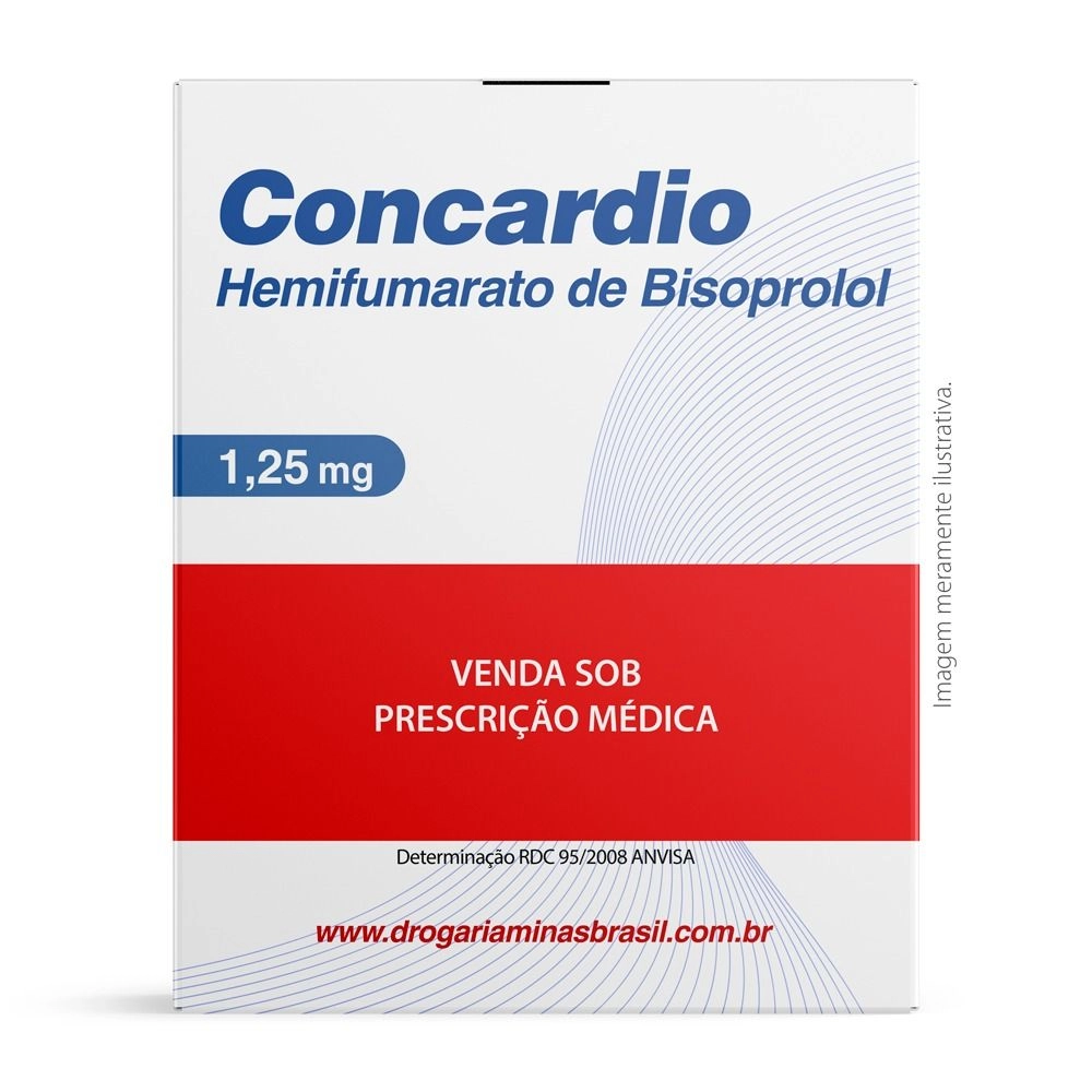 Concardio 1,25Mg Com 30 Comprimidos