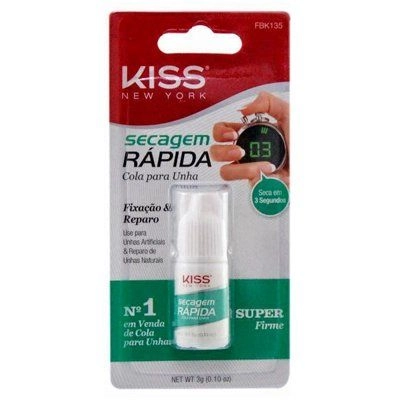 Cola Para Unhas Firstkiss Secagem Rápida 3G