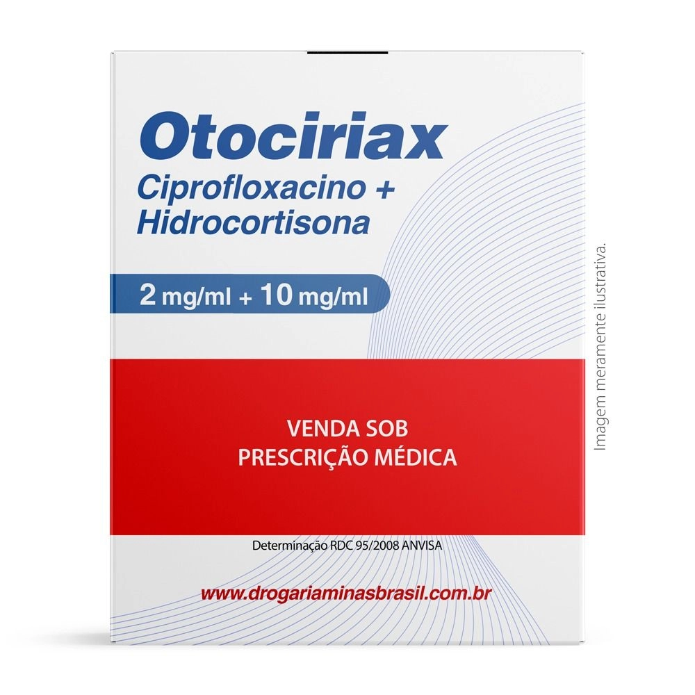 Otociriax 2Mg/Ml + 10Mg/Ml Suspensão Otológica 5 Ml