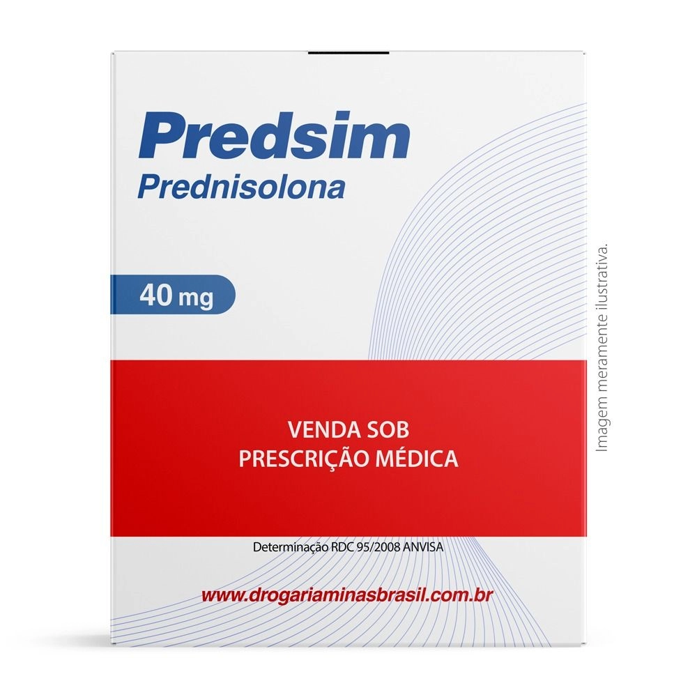 Predsim 40Mg Com 7 Comprimidos