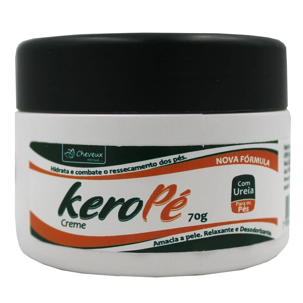 Creme Cheveux Para Os Pés Kero Pé 70G