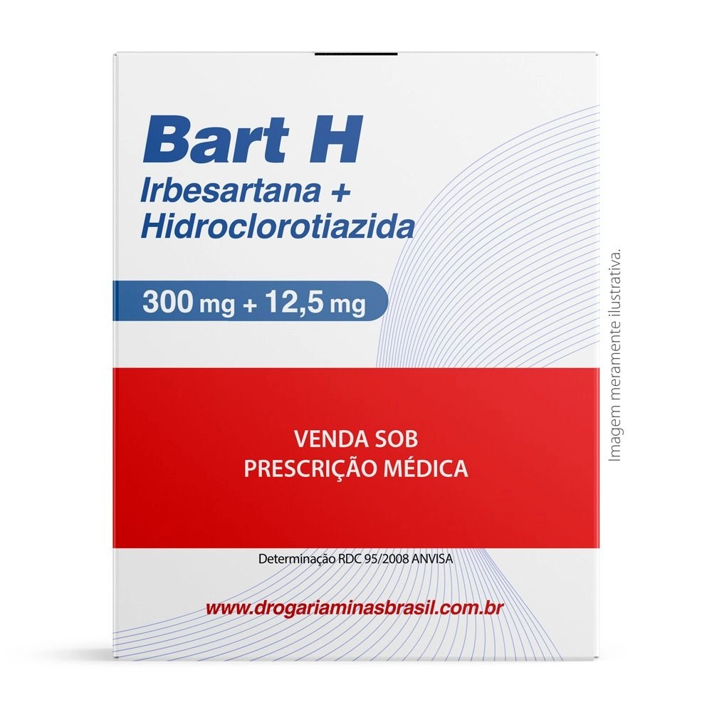 Bart H 300 / 12,5mg com 30 comprimidos