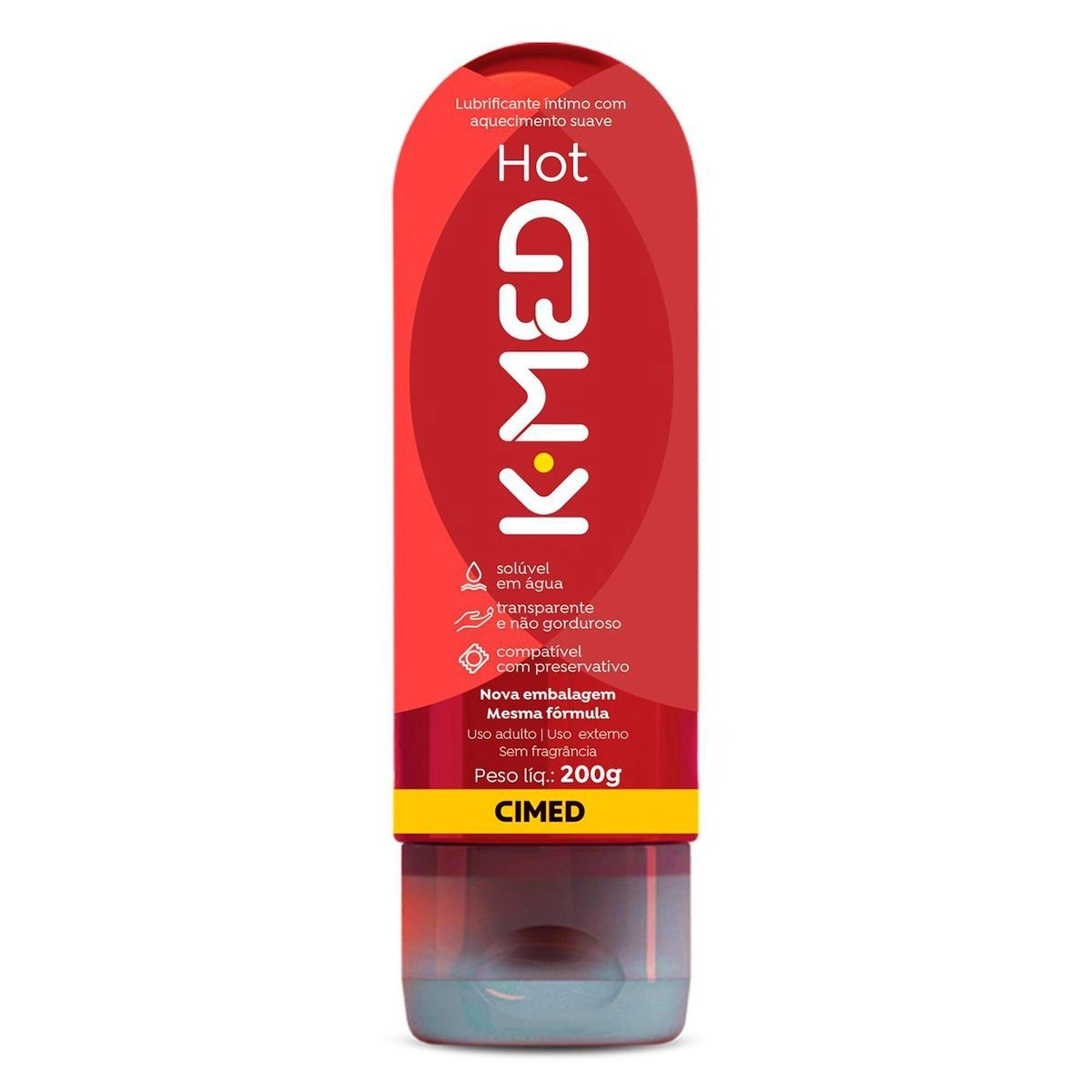 Lubrificante Íntimo K-Med Hot 200G