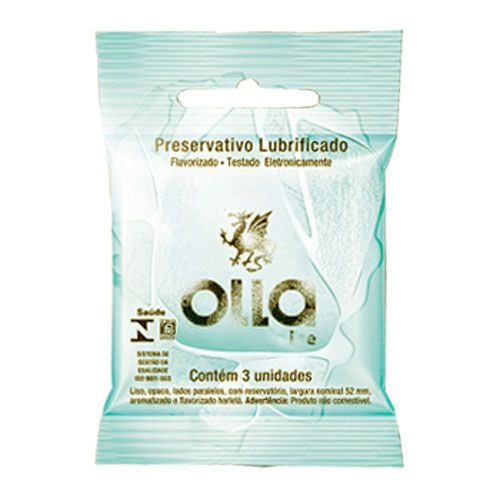 Preservativo Olla Ice Com 03 Unidades