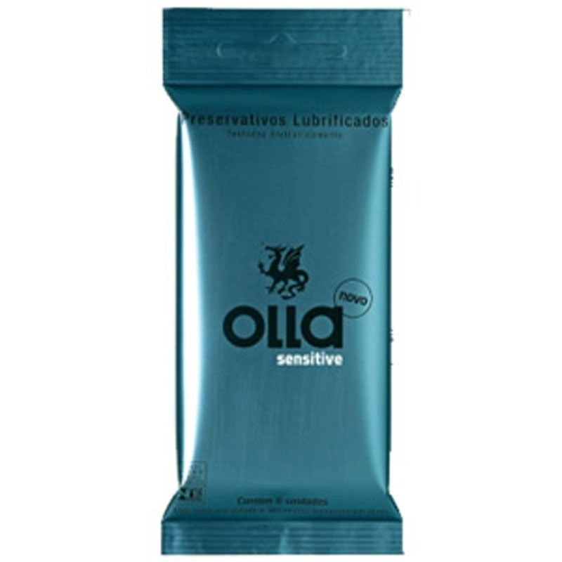 Preservativo Olla Sensitive Com 6 Unidades