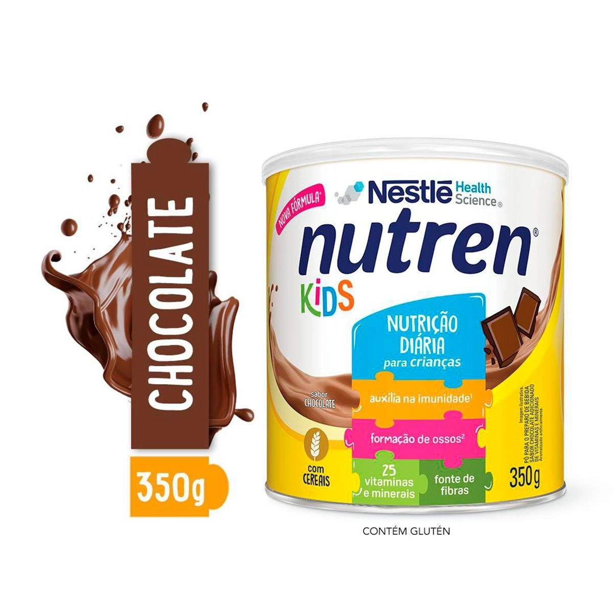 Complemento Alimentar Nutren Kids Chocolate 350g