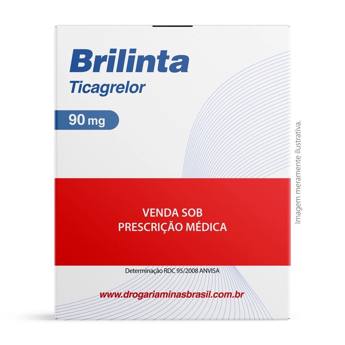 Brilinta 90mg 60 Comprimidos