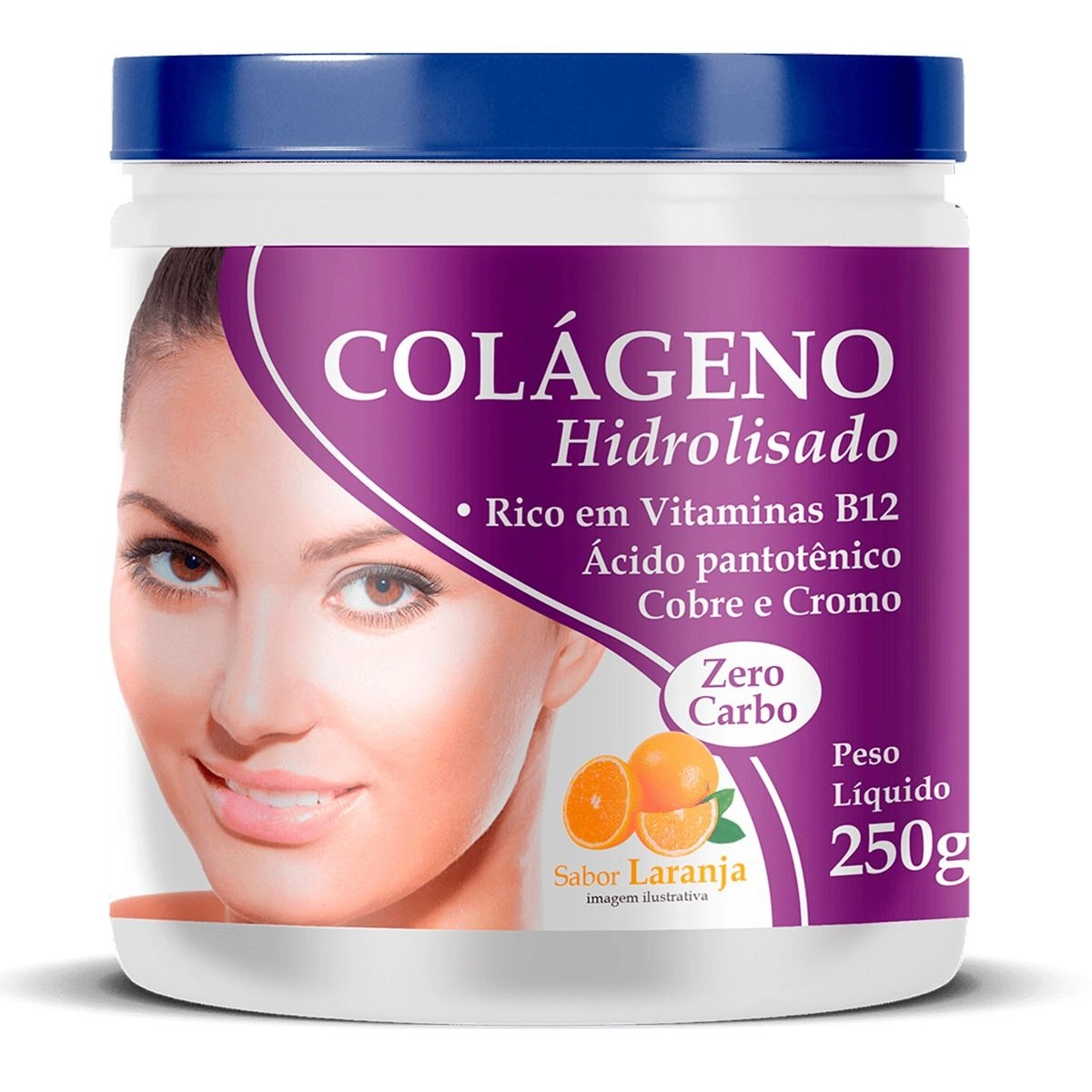 Colágeno Hidrolisado Health Labs Laranja 250G