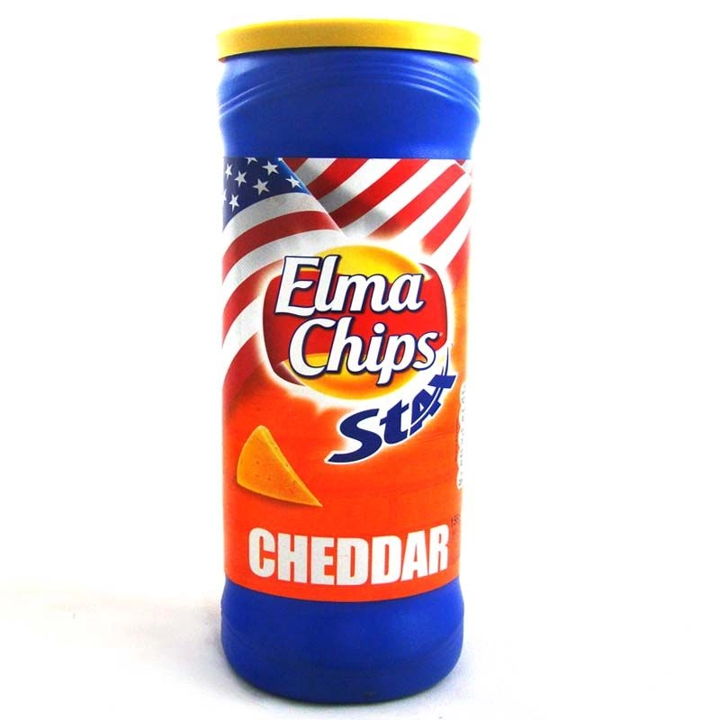 Batata Elma Chips Stax Cheddar 156G Ref: 4309