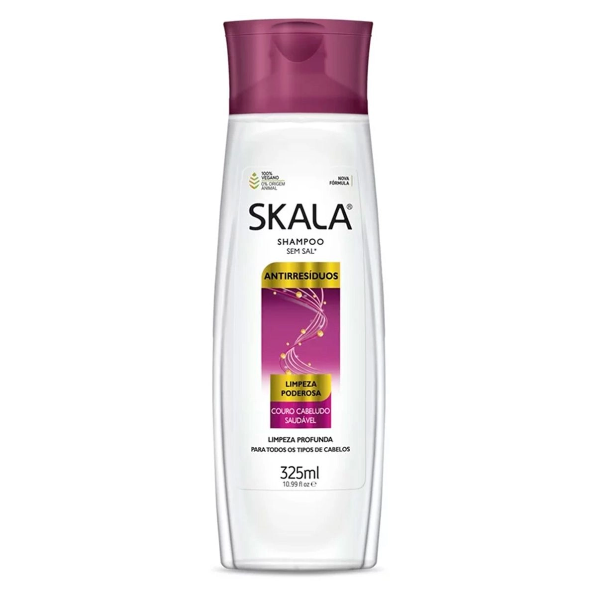 Shampoo S.OS Antirresíduos 325ml Skala