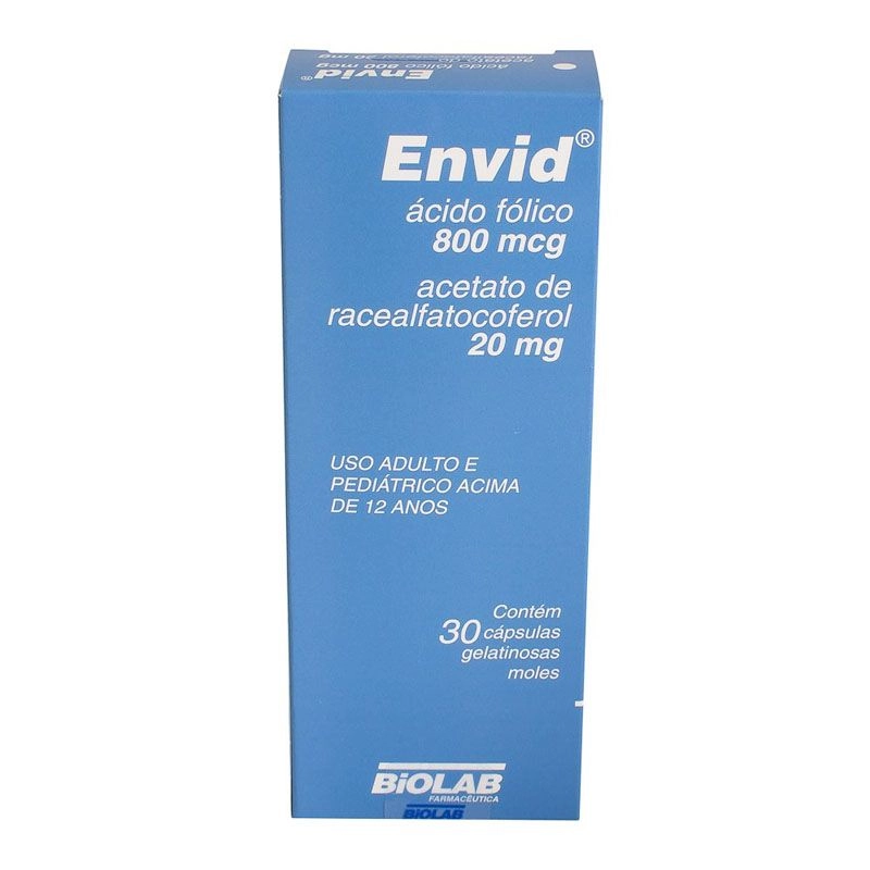 Envid 20mg C/ 30 Cápsulas