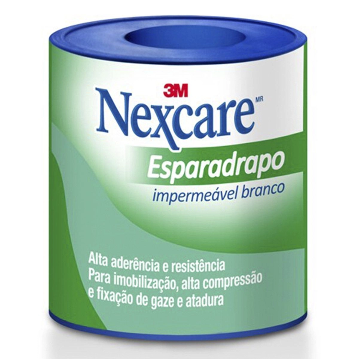Esparadrapo Impermeável Nexcare Branco 25 mm x 0,9 m