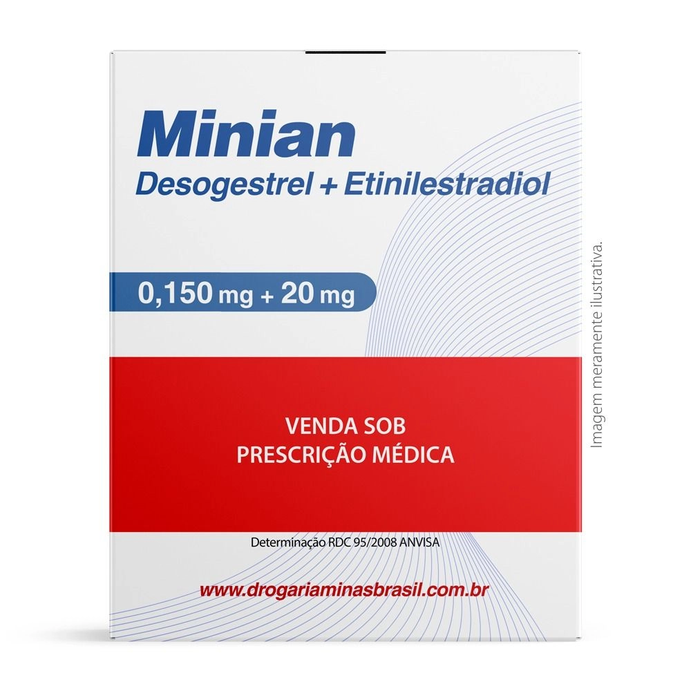 Minian com 63 Comprimidos