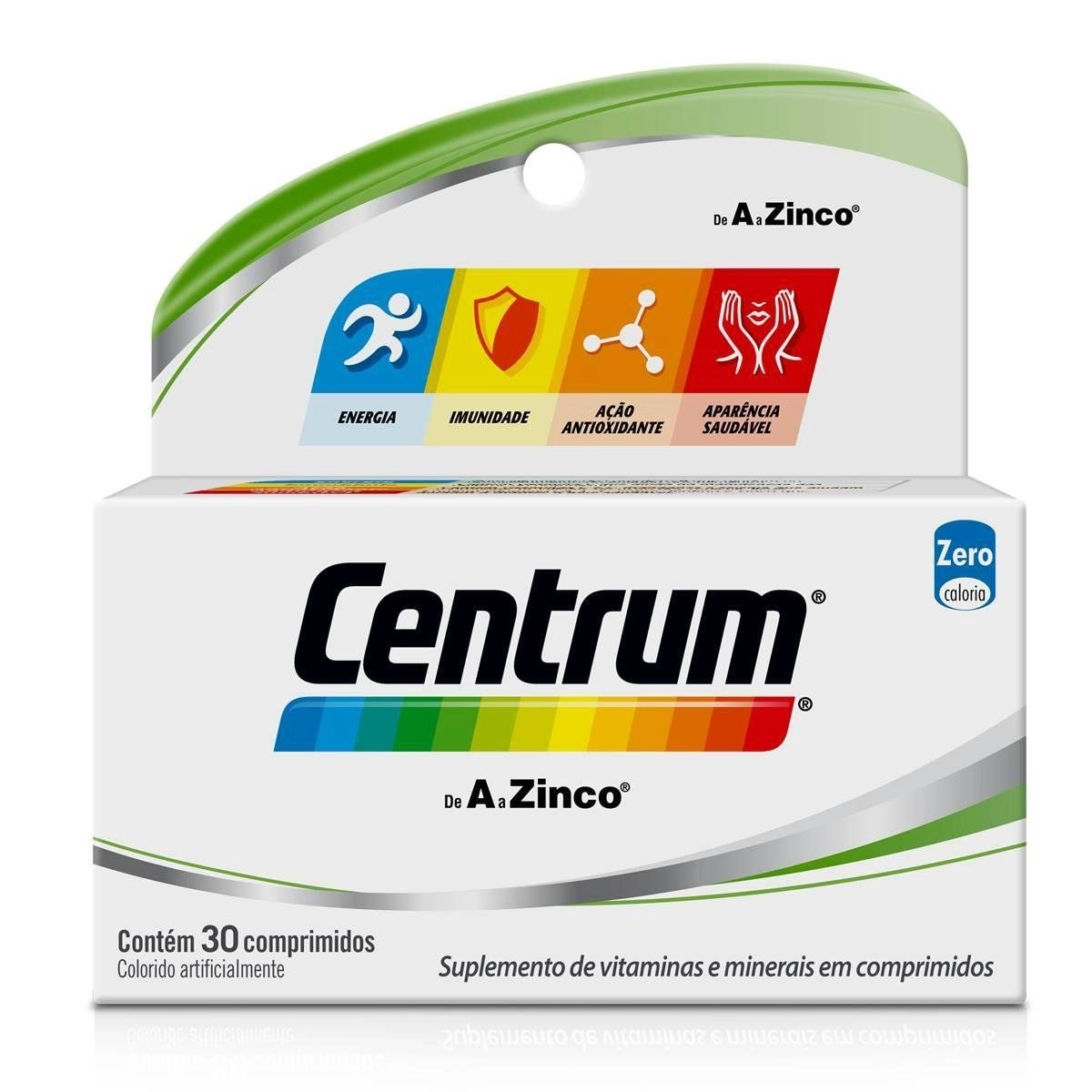 Centrum De A a Zinco Com 30 Comprimidos