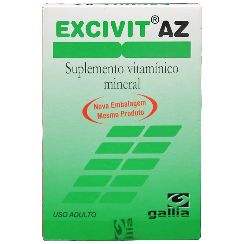 Excivit AZ com 45 cápsulas - Gallia