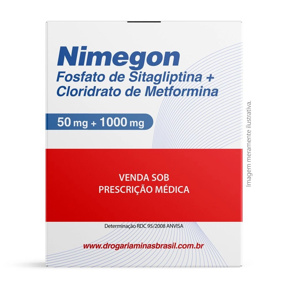 Nimegon Met 50/1000mg com 56 comprimidos - Schering-Plough