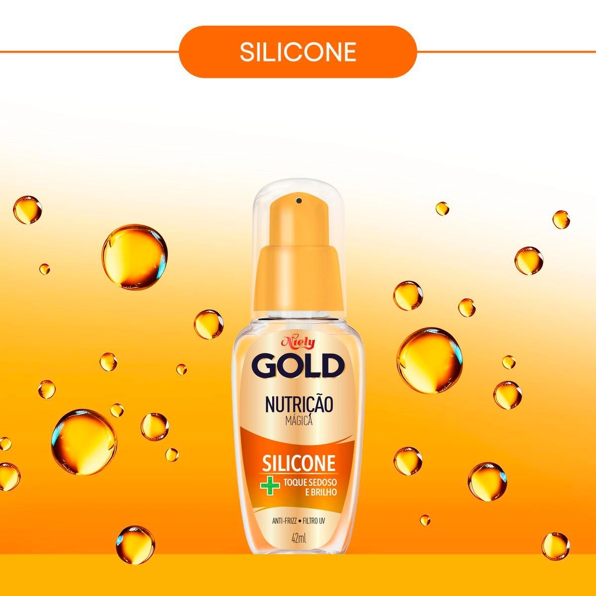 Silicone Niely Gold Nutrição Mágica 42ml