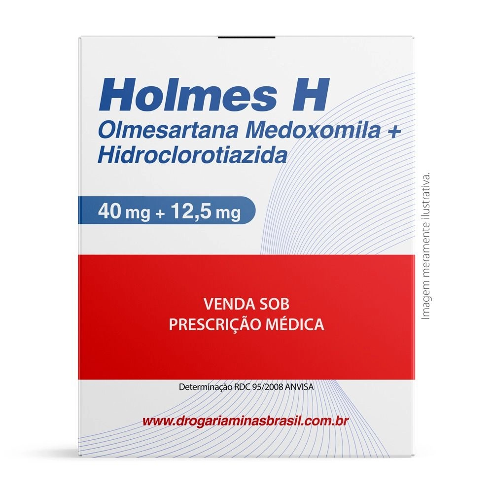 Holmes H 40Mg+12,5M C/30Comprimidos