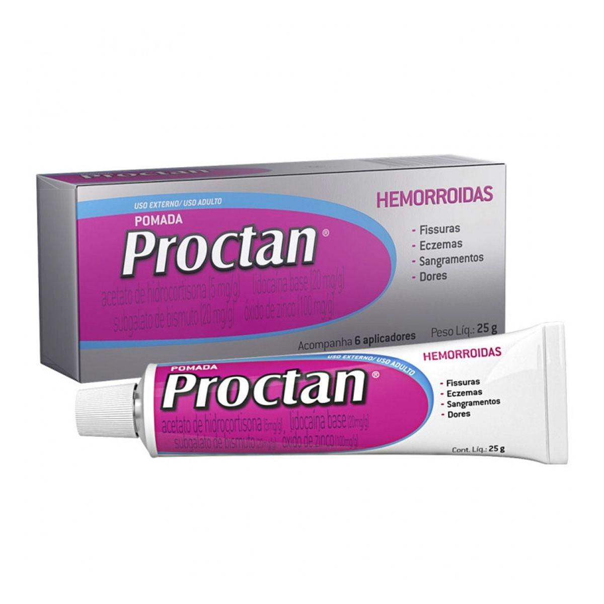 Proctan Pomada Com 25 G
