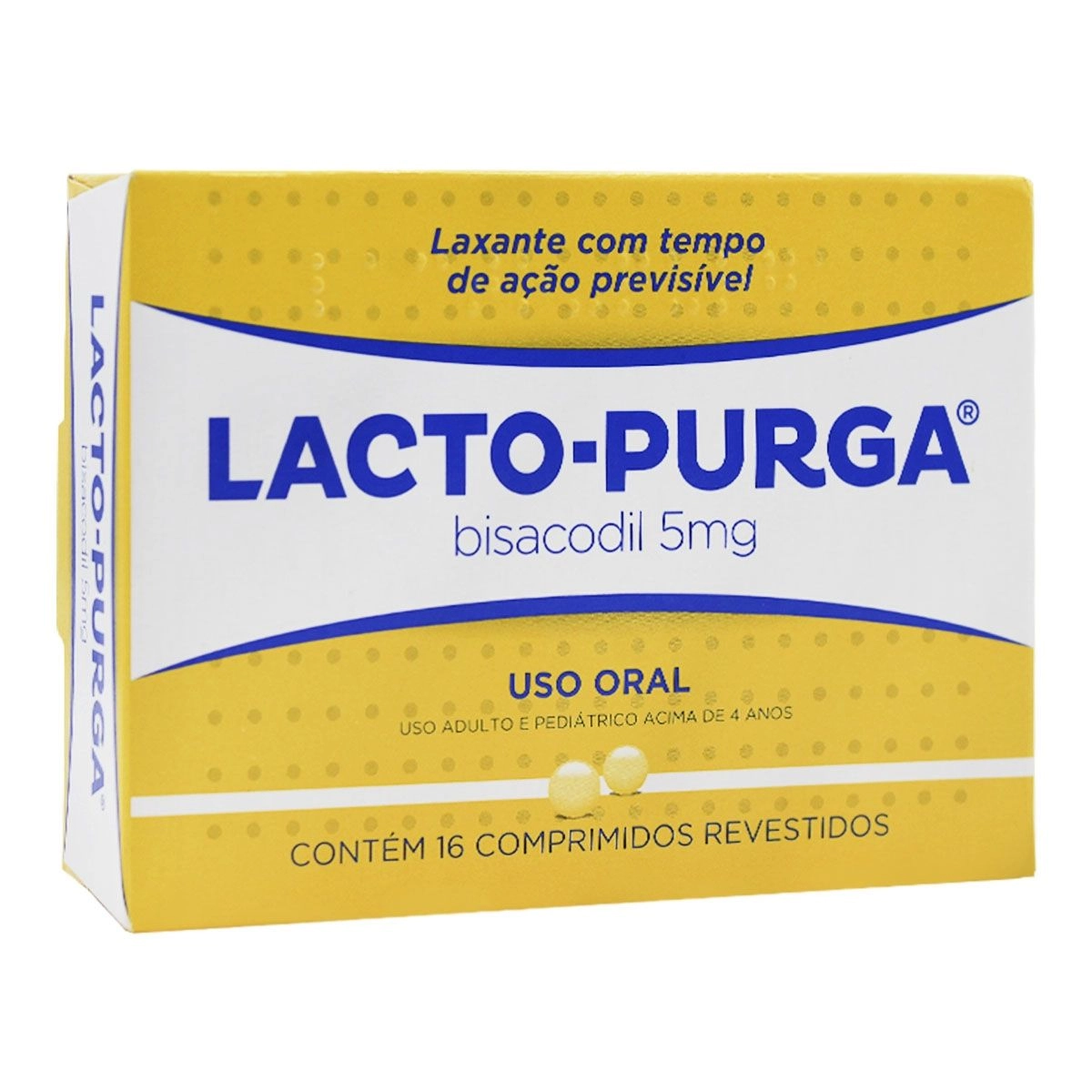Lacto Purga C/ 16 Comprimidos