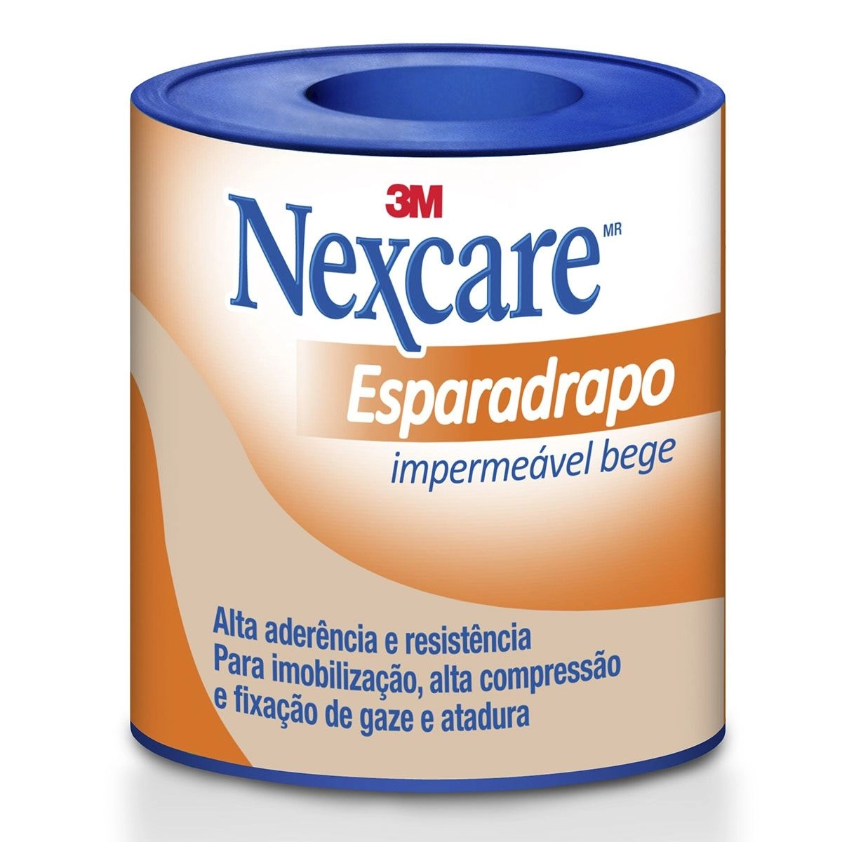 Esparadrapo Impermeável Nexcare Bege 50 mm x 3 m