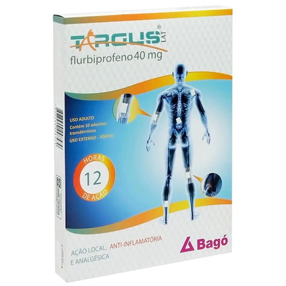 Targus Lat 40 Mg Com 05 Adesivos Transdérmicos