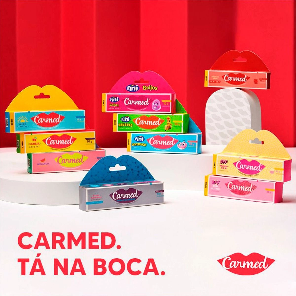 Carmed Cereja Hidratante Labial 10g