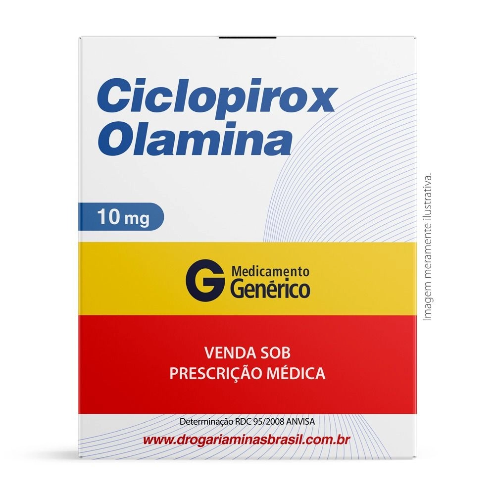 Ciclopirox Olamina 10Mg/G Creme Dermatológico 20G Genérico Medley