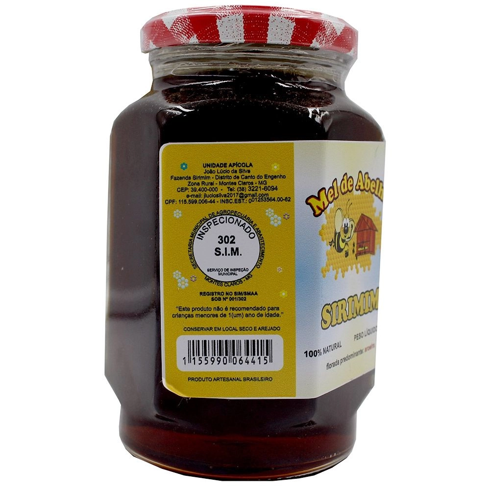 Mel De Abelha Sirimim 500g