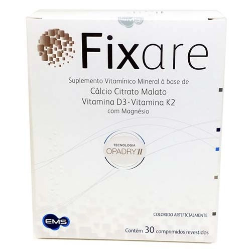Fixare Com 30 Comprimidos