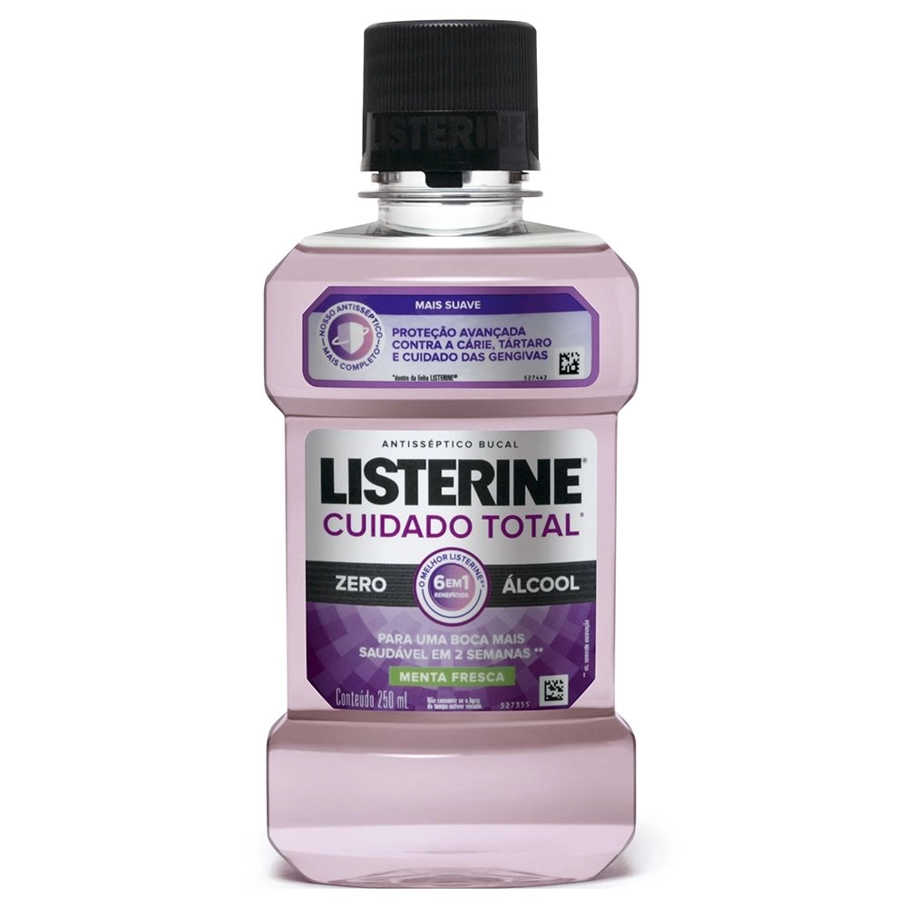Listerine Cuiduidado Total Zero 250Ml