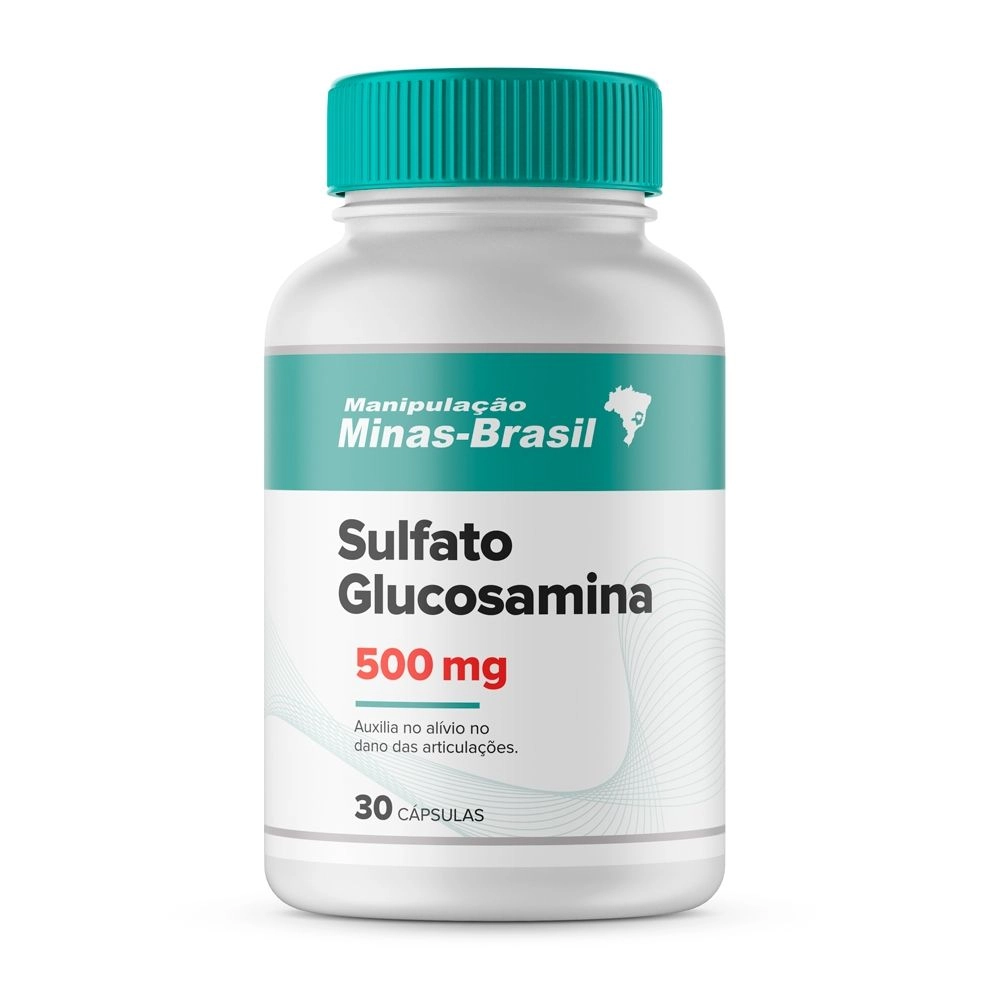 Sulfato Glucosamina 500 Mg - 30 Cápsulas