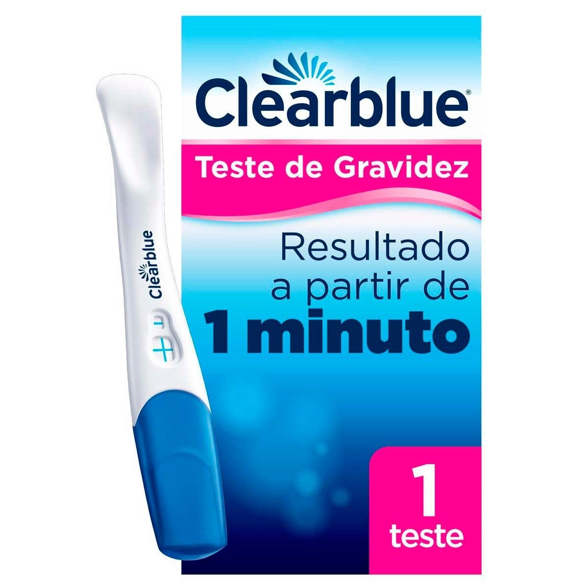 Teste de Gravidez Clearblue Detecção Rápida 1 Unidade