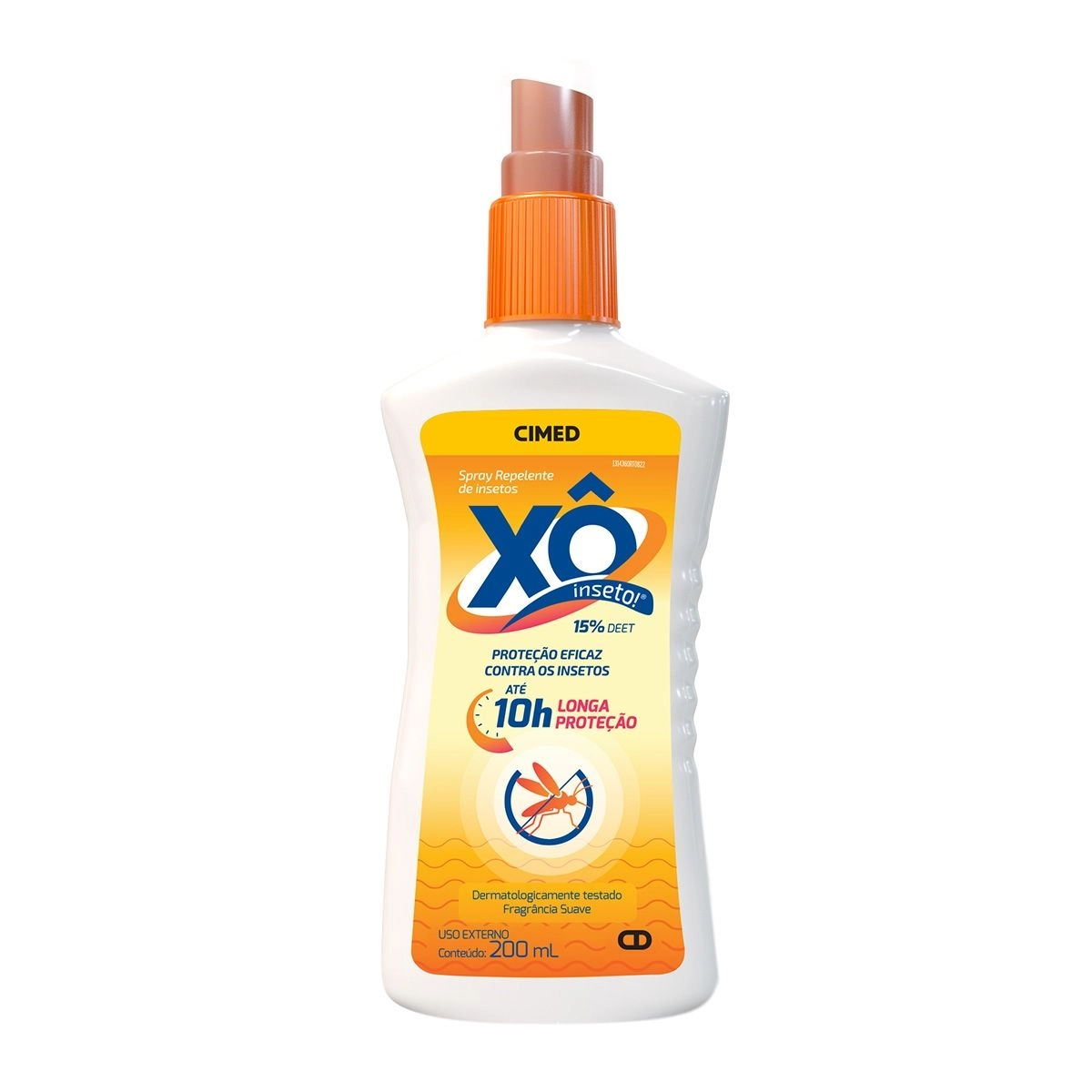 Repelente Xô Inseto Spray Refrescante 200Ml
