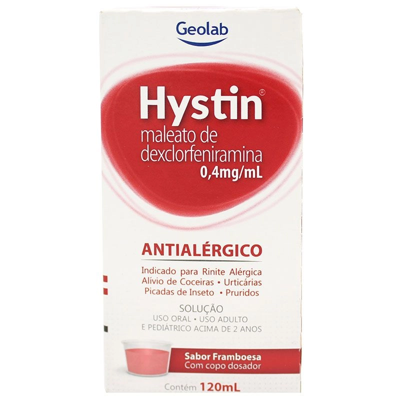 Hystin 0,4mg/L Solução Oral 120ml: Preço e para que serve