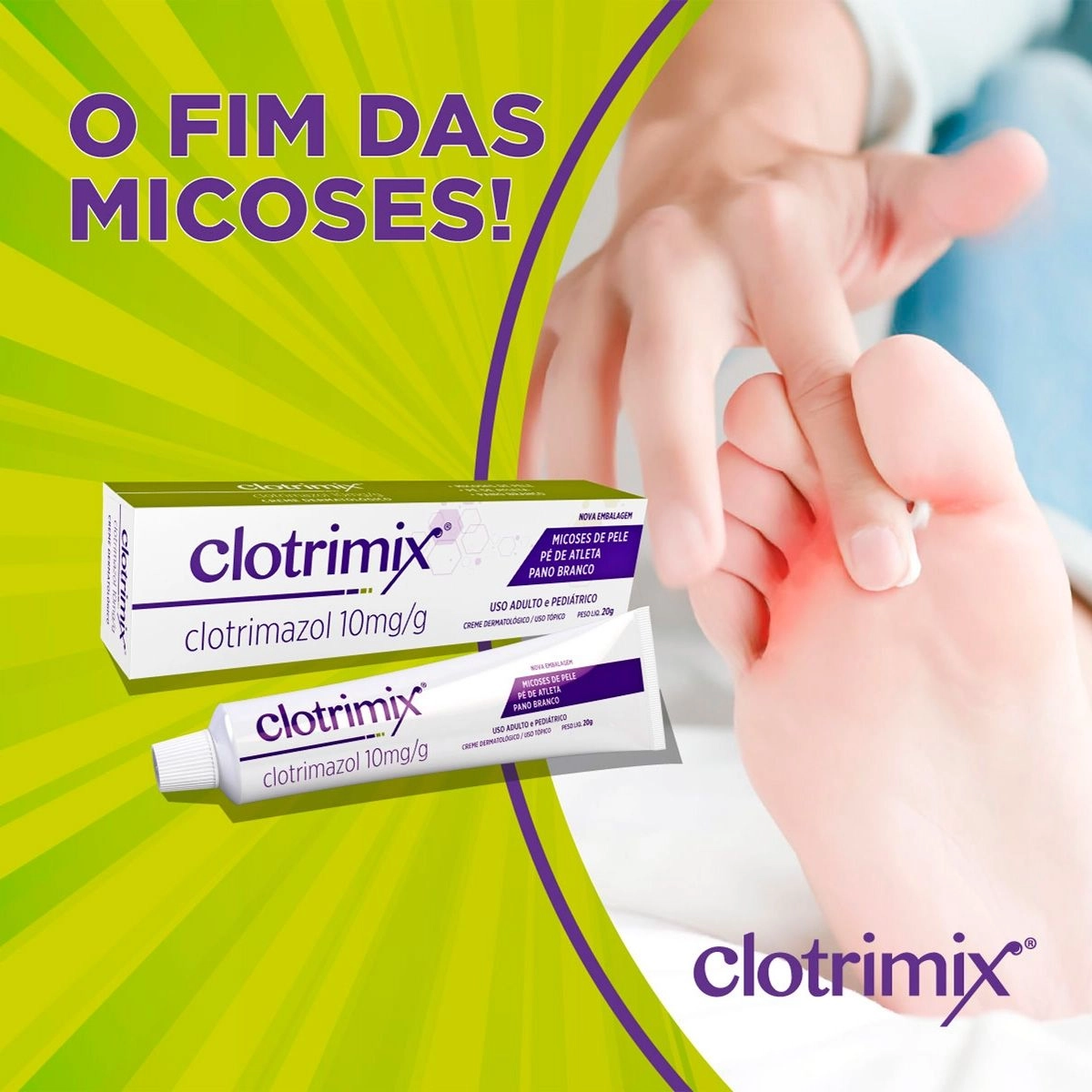 Clotrimix Creme Com 20G