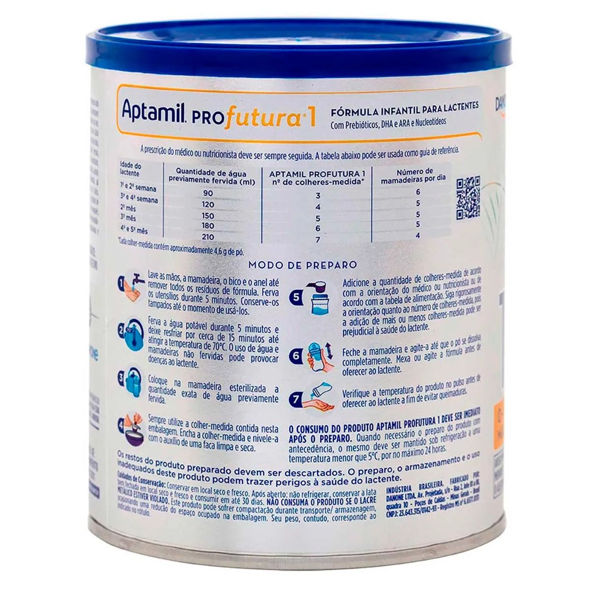 Fórmula Infantil Aptamil Profutura 1 400g