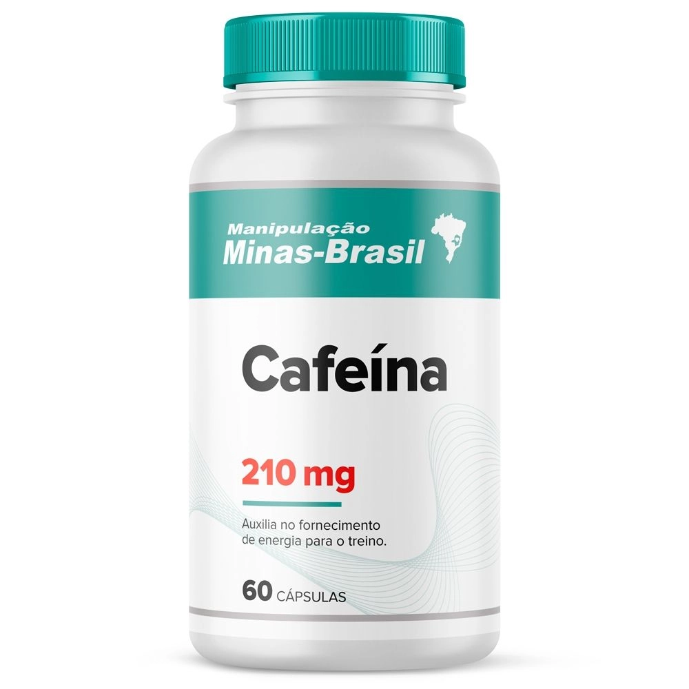 Cafeína 210 mg 60 Cápsulas