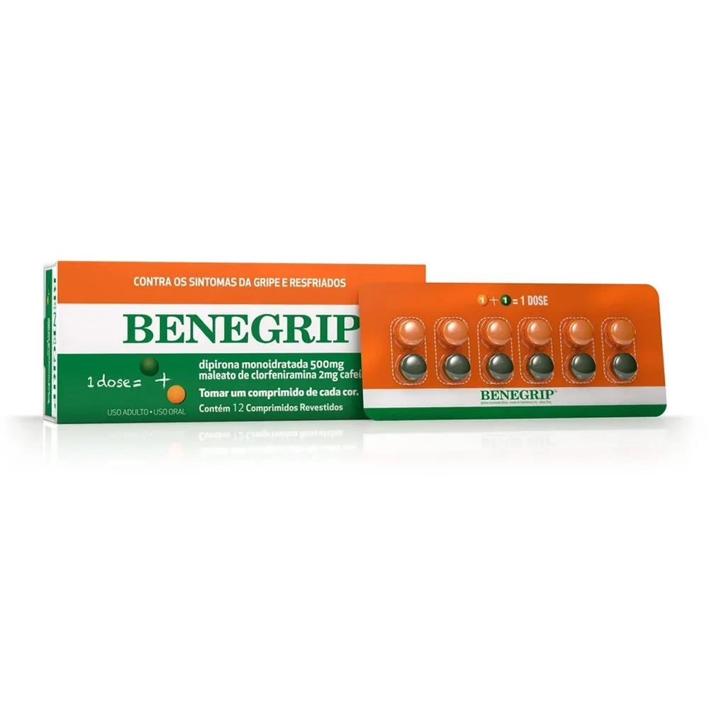 Benegrip 12 Comprimidos