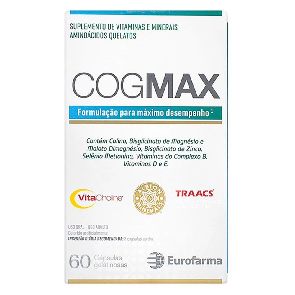 Cogmax Com 60 Cápsulas