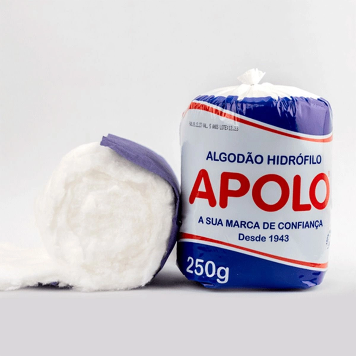 Algodão Hidrófilo  Apolo Rolo 250G