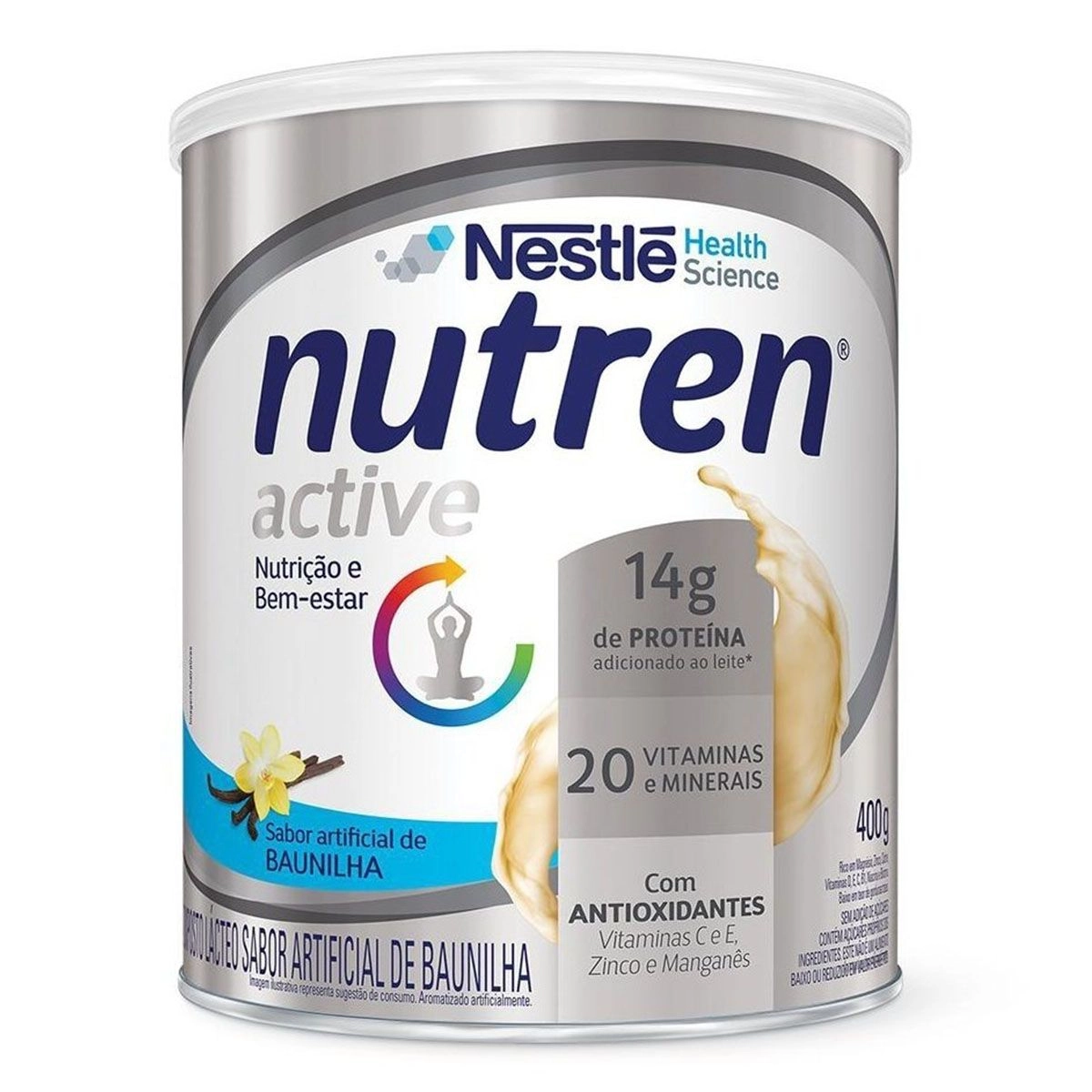 Complemento Alimentar Nutren Active Baunilha 400g